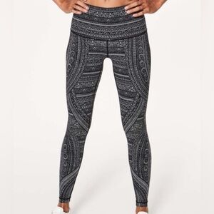 Lululemon women’s wunder under Limited‎ edition high rise full length leggings